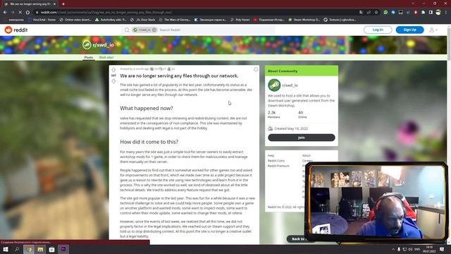 Steam Workshop Downloader is dead смотреть онлайн