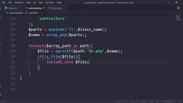 #php bdarija ecommerce website from scratch part 2 (adding autoload + display home page) смотреть онлайн