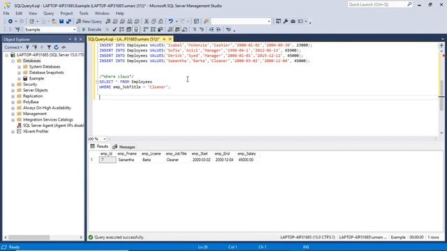 Sql short course for beginners (part 3: Clauses) смотреть онлайн