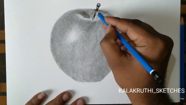 how to draw apple | realistic apple sketch смотреть онлайн