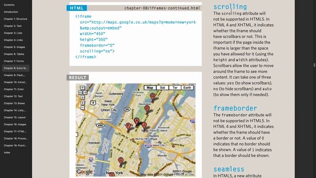 24. HTML5 - inline vs block - Embedded google map on your site - SEO meta tags - audio video tags смотреть онлайн