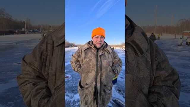 Открыли сезон по льду. Рыболовный клуб Марлин. Лучшая рыбалка в Москве и области.