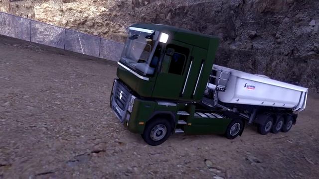 Euro Truck Simulator 2 - Renault Magnum 4x2 смотреть онлайн