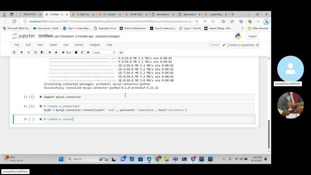Making Connection between Python and Mysql #python #mysql #mysqltutorials #intellipaat смотреть онлайн
