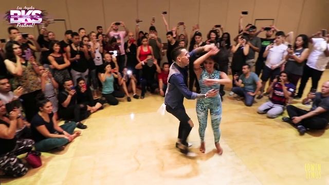 Johnny Vazquez "El Principe De La Salsa" LA Style Salsa On1 Workshop at LABKS 2017 смотреть онлайн