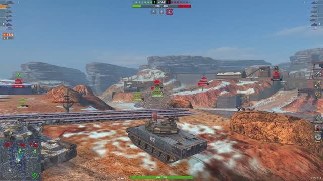 Sheridan. Отличный бой. Tanks Blitz. смотреть онлайн