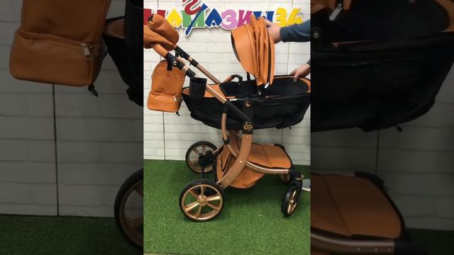 Коляска Luxmom 608-2 в Мамазин34 аналог Aimile PRO смотреть онлайн