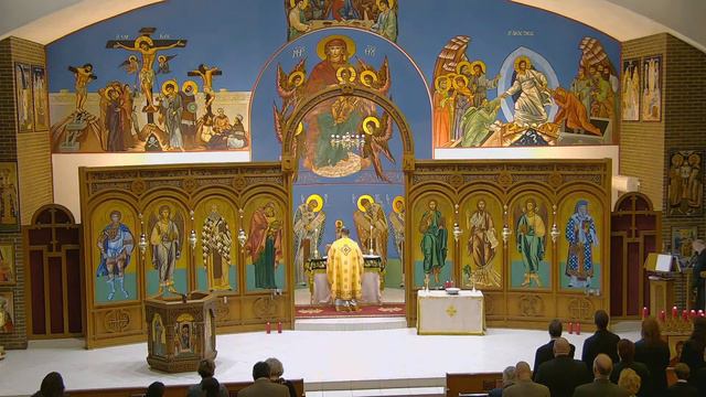 Divine Liturgy - 4th Sunday of Luke, Fathers of the 7th Ecumenical Council смотреть онлайн
