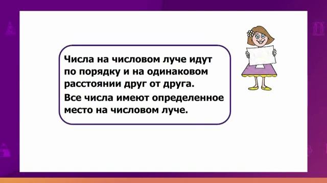 Математика. 1 класс. Числовой луч /07.09.2020/ смотреть онлайн