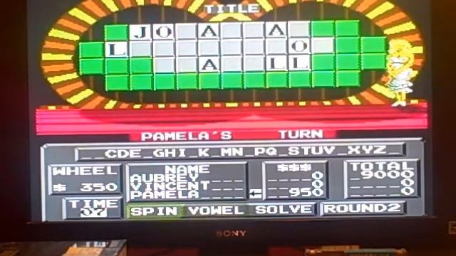 NES Wheel of Fortune Family Edition 4th Run Game #6 смотреть онлайн