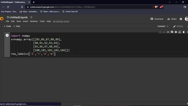 How to convert Numpy 2D Array in to Data Frame | Python Tutorials | Data Science | Pandas | 2022 смотреть онлайн