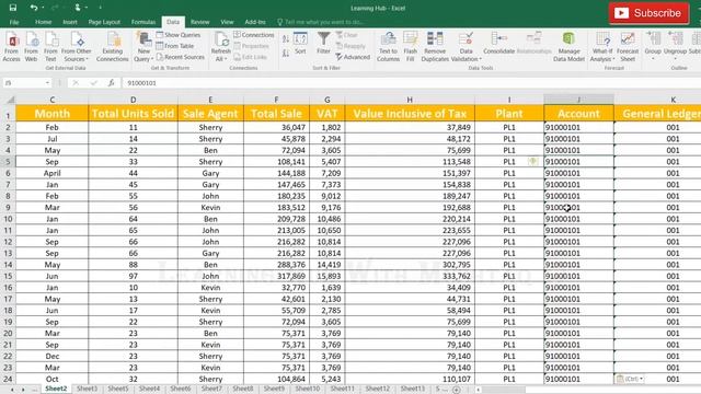 Convert Column Format Type From Number To String in Excel - Urdu Hindi смотреть онлайн