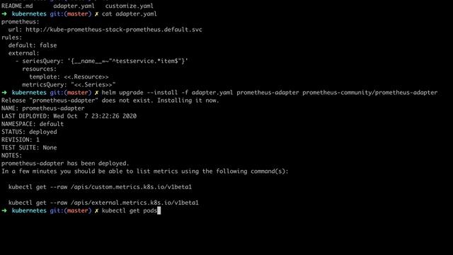 Installing Prometheus Adapter to get metrics for K8s HPA смотреть онлайн