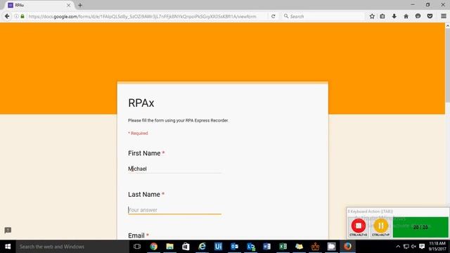 Vaibhavi Assignment #8 Google form(Excel Actions-Get Range) смотреть онлайн