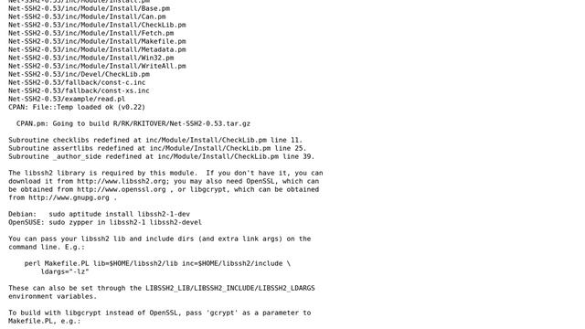 DevOps & SysAdmins: Can not install Net::SSH2 module Perl смотреть онлайн
