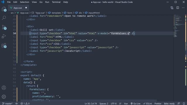 Vue JS 3 Tutorial - 20 - Form Handling (Part 2) смотреть онлайн