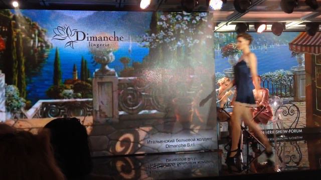 Презентация новых моделей нижнего белья Dimanche Lingerie смотреть онлайн