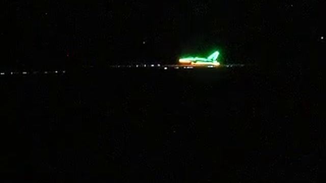Ночной взлет беспилотника (модель) смотреть онлайн