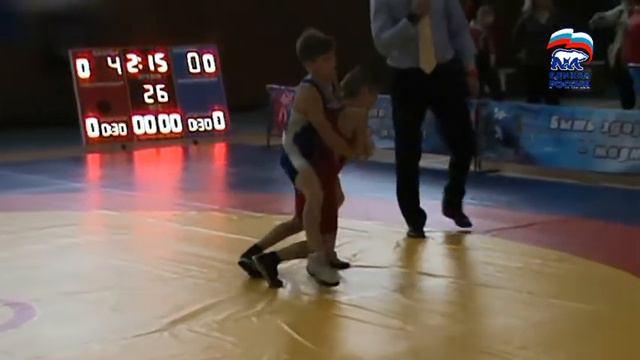 Турнир по греко-римской борьбе в г. Радужный смотреть онлайн