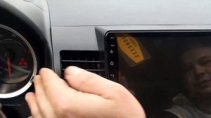 Установка магнитолы Android на Mitsubishi Lancer X