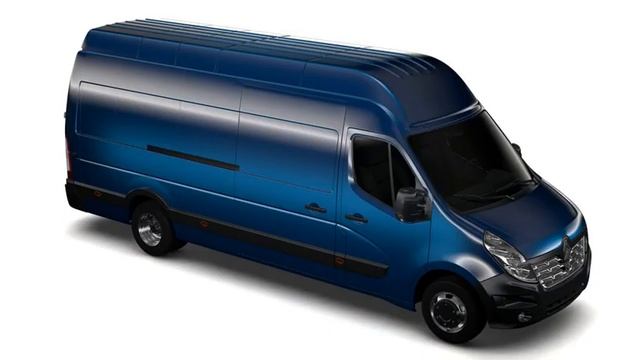 3D Model of Renault Master L4H3 Van 2017 Review смотреть онлайн