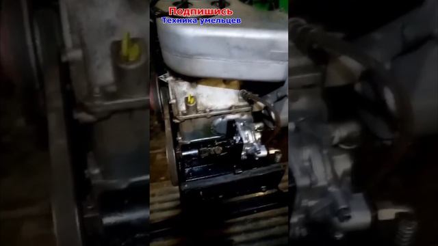 Гидравлика на самодельный трактор вместо лебедки смотреть онлайн