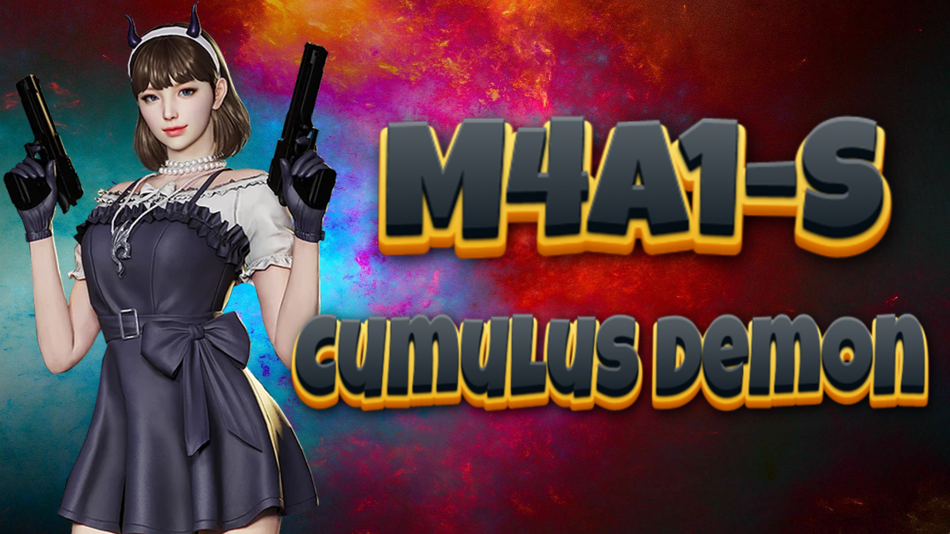 M4A1-S-Cumulus Demon в CrossFire West