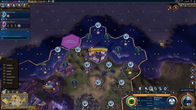 Civ 6 ADCP Tournament 9 - Marseille - Round 2 - Game 2 - Global Thermonuclear War Scenario - Part смотреть онлайн