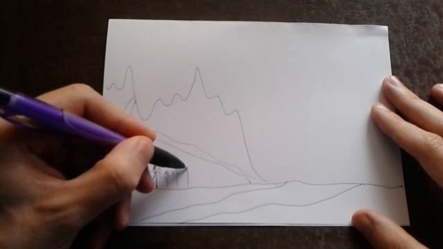 Как поэтапно нарисовать ПРИРОДУ для начинающих и детей? How to DRAW NATURE смотреть онлайн