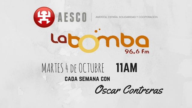 AESCO en La Bomba FM 04.10.16 смотреть онлайн