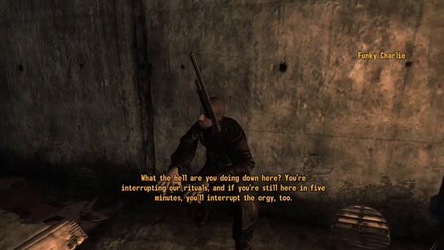 Fallout New Vegas killing a cult. смотреть онлайн
