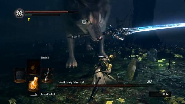 Darksouls 1 - Great Grey Wolf Sif смотреть онлайн
