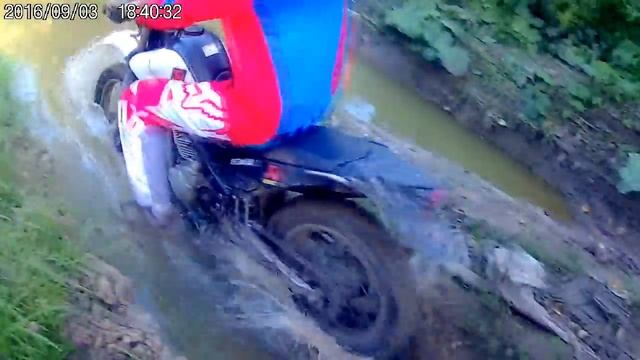 YAMAHA SEROW 250!! В ГРЯЗЬ!! смотреть онлайн