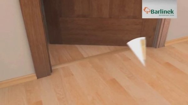 Паркетная доска Барлинек (Barlinek) с замком Seger в Минске.