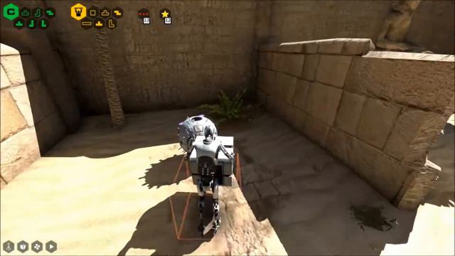 The TALOS Principle walkthrough World B4 062 STAR 1/2/13 The Right Ange - Właściwy Kąt смотреть онлайн