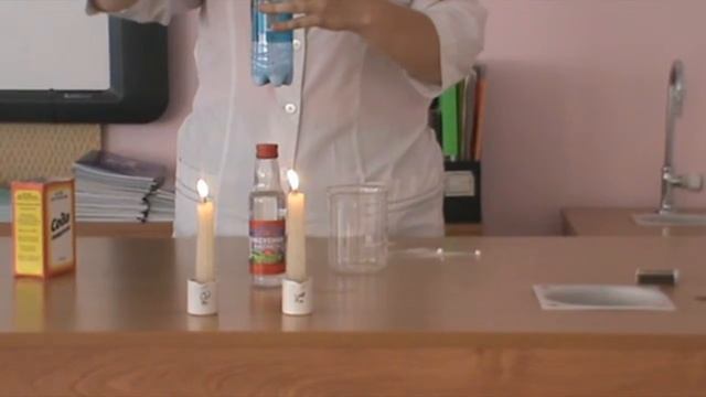 Тушение свечи пустым стаканом смотреть онлайн