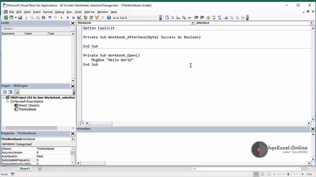 VBA Excel | Bài 11.1 смотреть онлайн