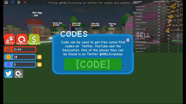 All Roblox Sugar Simulator Codes смотреть онлайн