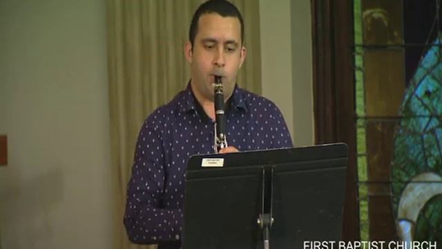 "Adagio" from Concerto for Clarinet in A Major Jorge Diez, clarinet смотреть онлайн