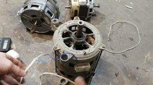 Двигатель от стиралки подключение.