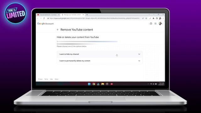 How To DELETE a YouTube Channel Without Email Or Password (2023 Update!) смотреть онлайн