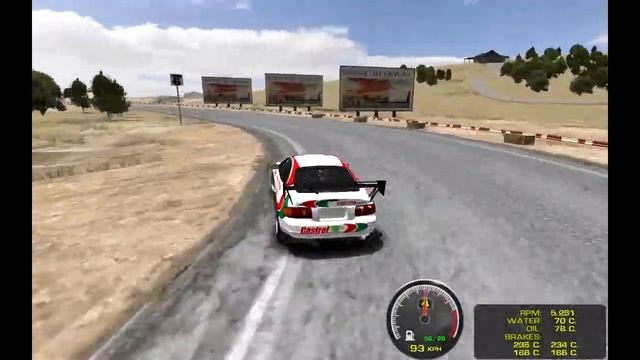 rFactor - SRG MOD - ST205 at Paramount Ranch смотреть онлайн