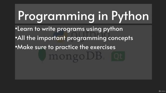 Python Full Stack Programming - Python Full Course for Beginners 1 Section Introduction смотреть онлайн