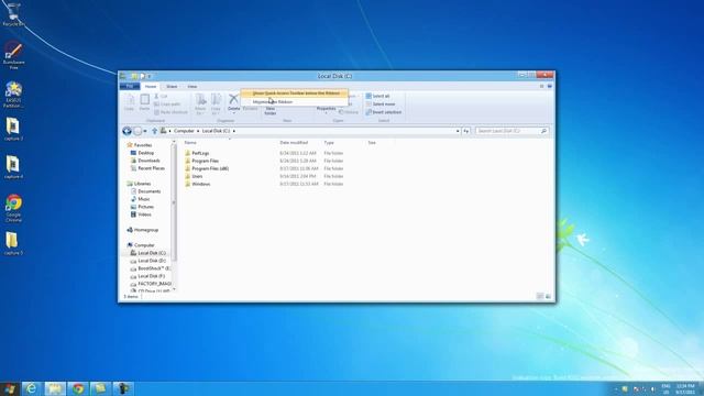 How to remove Ribbon Menu in Windows 8 смотреть онлайн