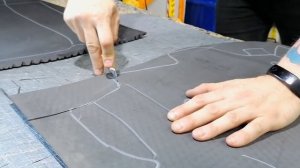 КАК ВЫРЕЗАТЬ ЭВА-КОВРЫ