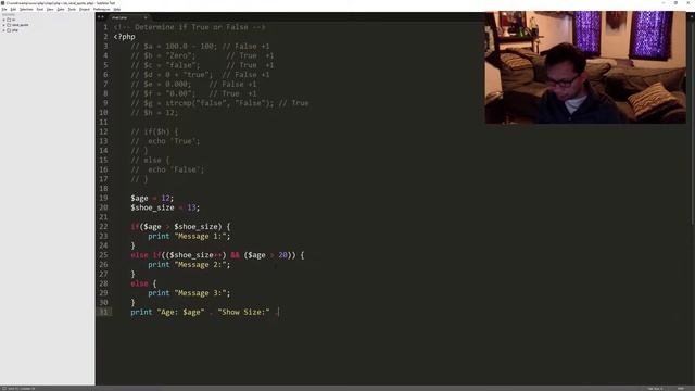 Learning PHP by David Sklar | Chapter 3 Live Coding смотреть онлайн