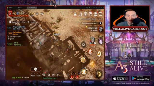 A3 Still Alive BEST Sanctuary Guide! Do This To LVL Up Fast! смотреть онлайн