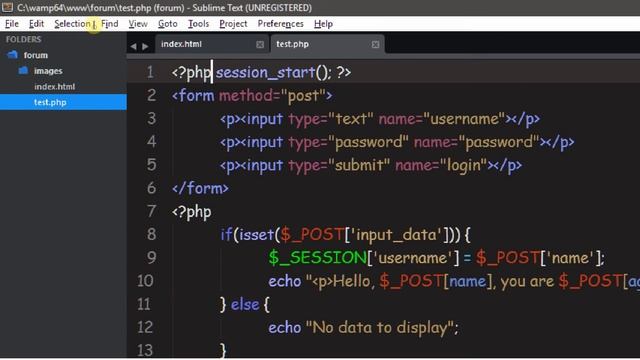How to make a PHP forum part 14 $_SESSION смотреть онлайн