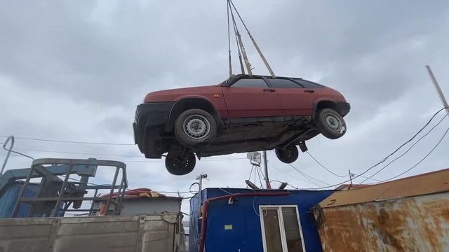 Вишневая бандитская девятка поехала в металлолом смотреть онлайн