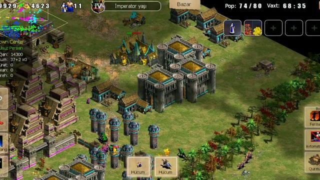 Age of Empire Conquest 3v3 Arena Azerbaijan vs Korean смотреть онлайн